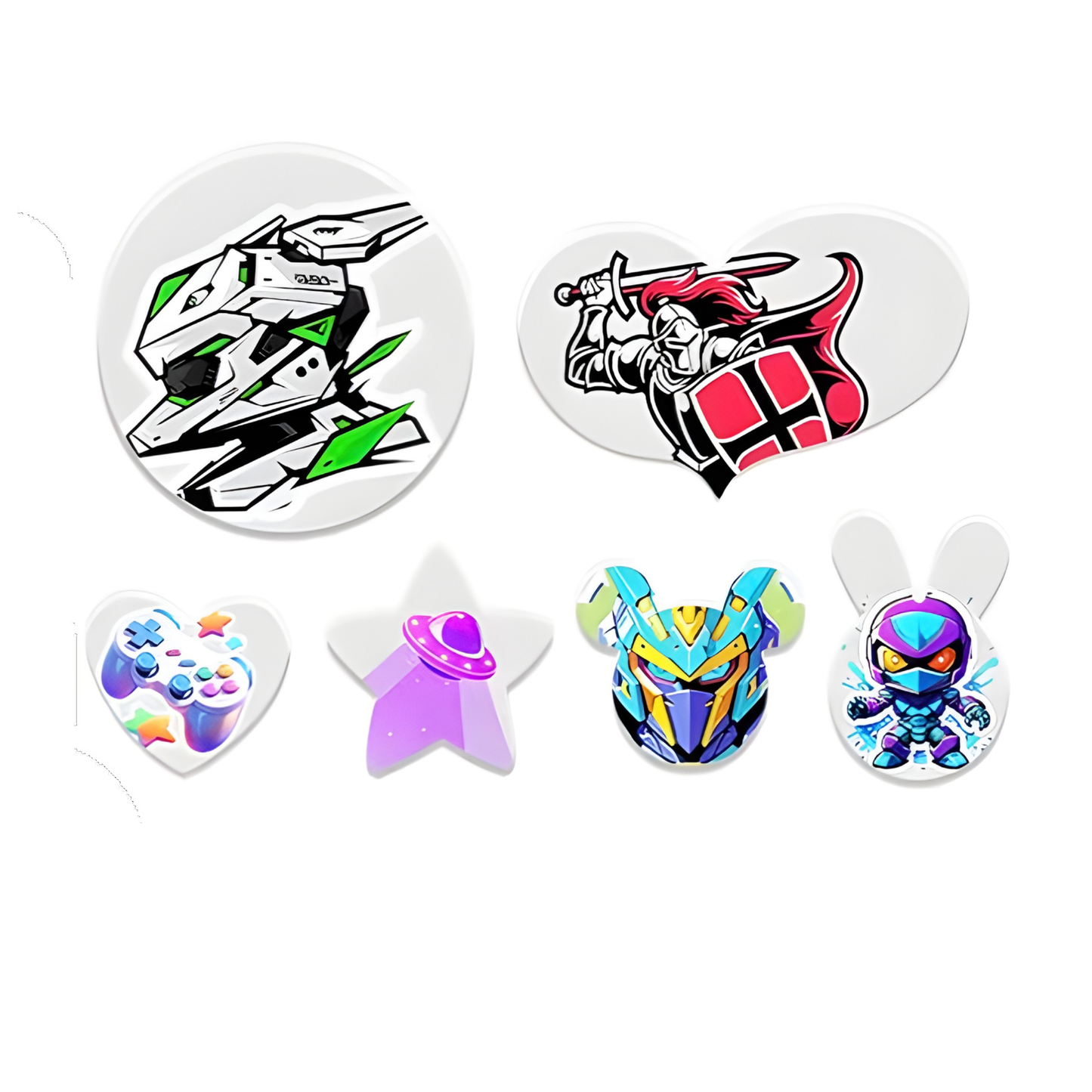 Custom Jibbitz Charms – Multiple Fun Shapes