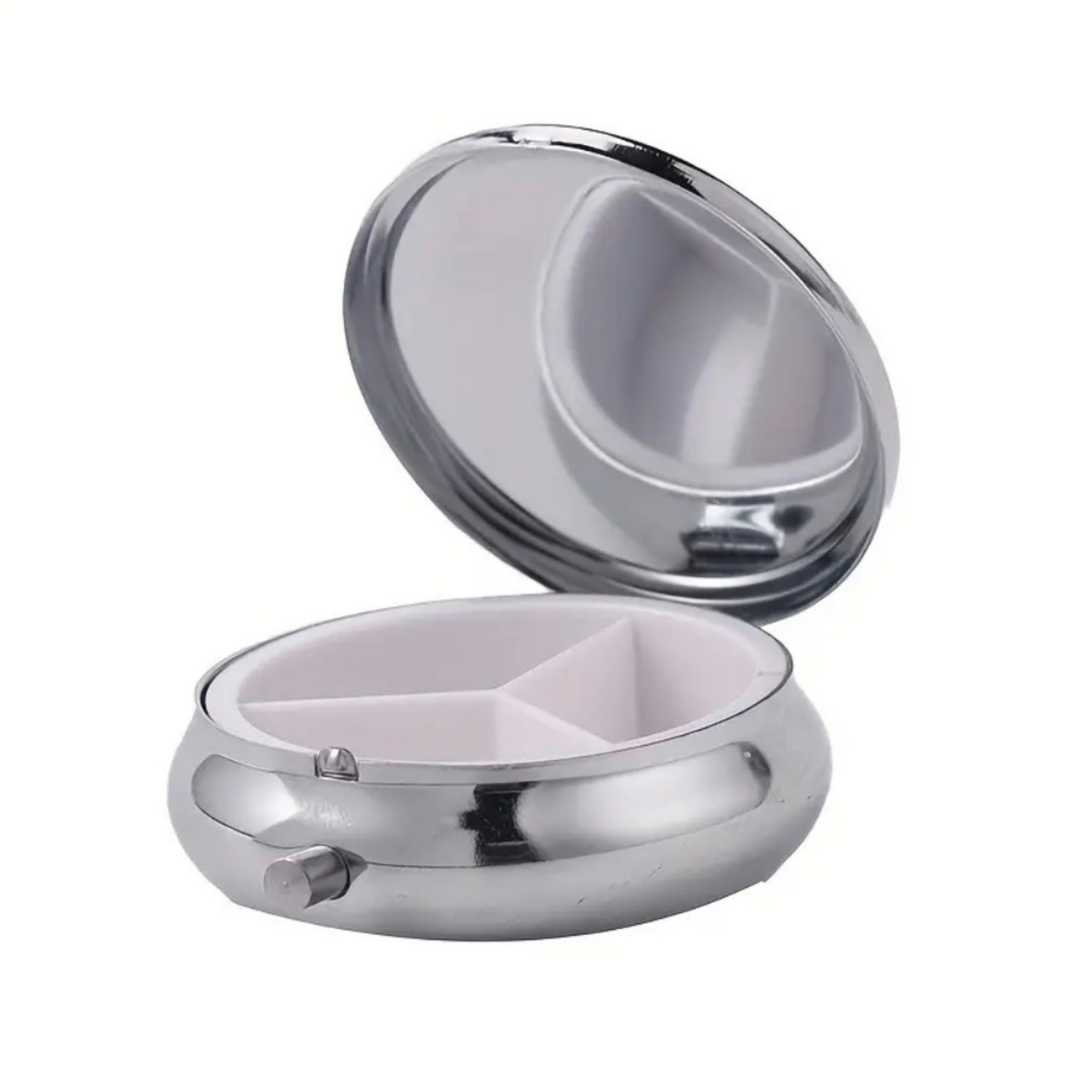 Custom Round Metal Pill Box