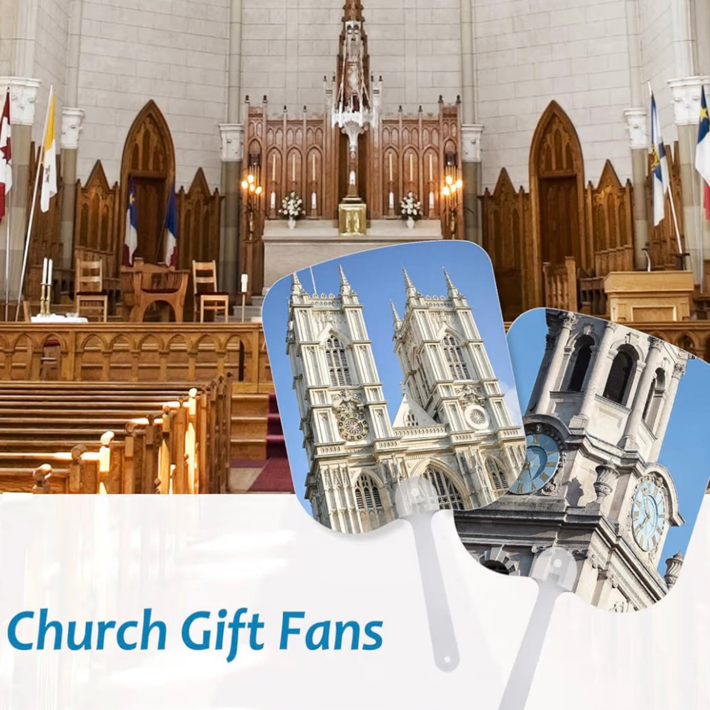 Custom Church Fan – Personalized Hand Fan
