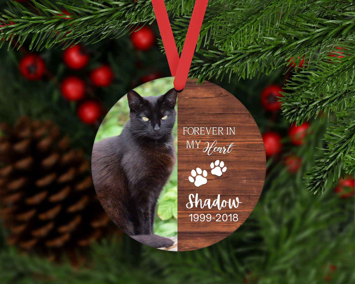 Forever In My Heart Pet Memorial Ornament