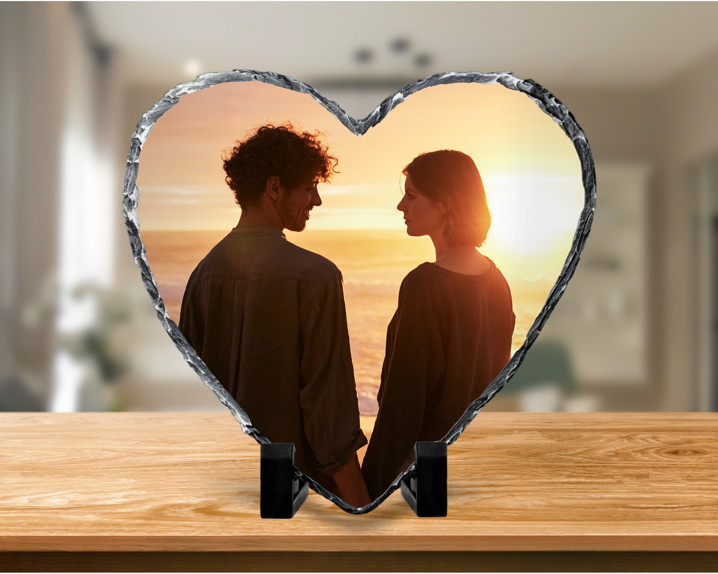 Custom Photo Slate - Heart