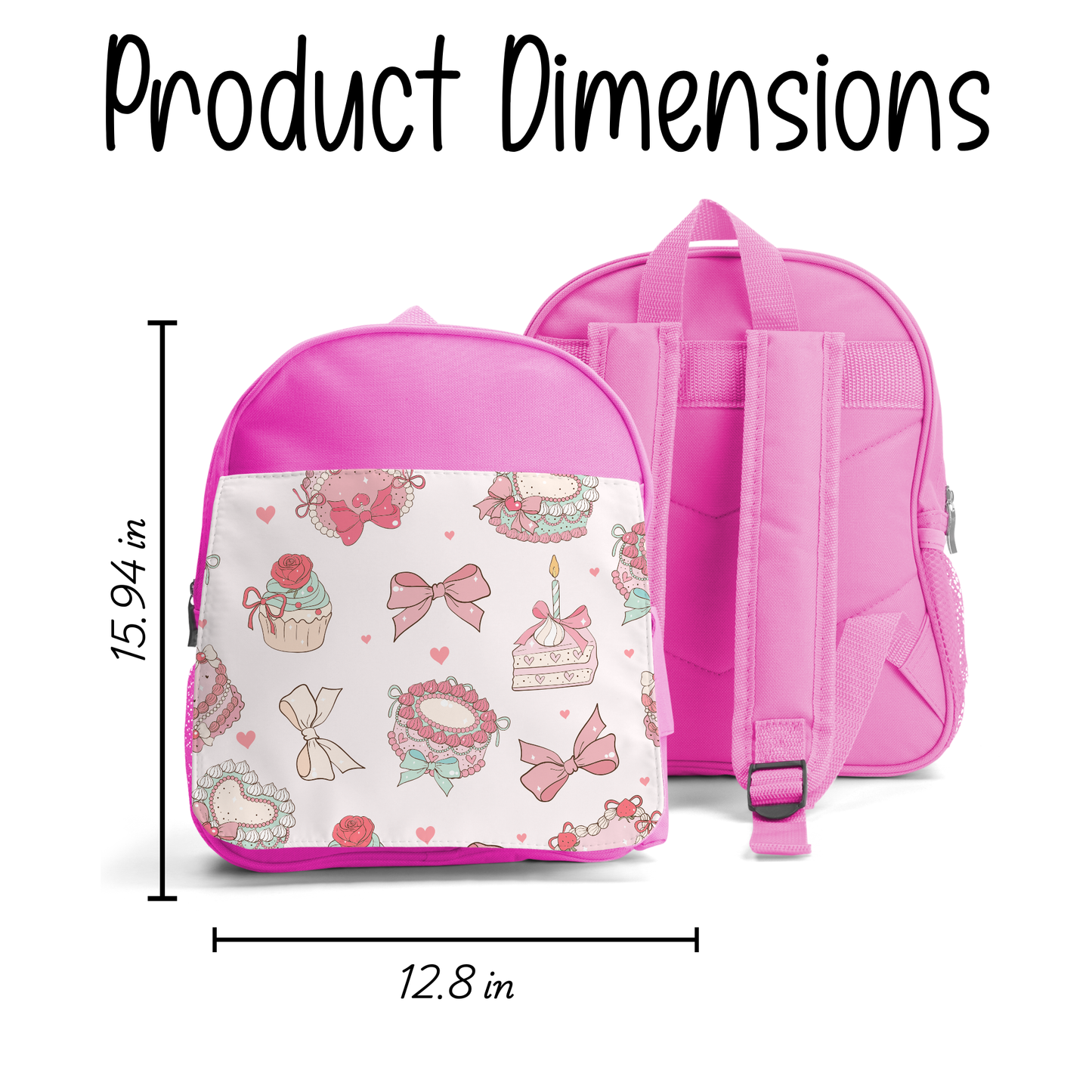 Custom Pink Children's Backpack