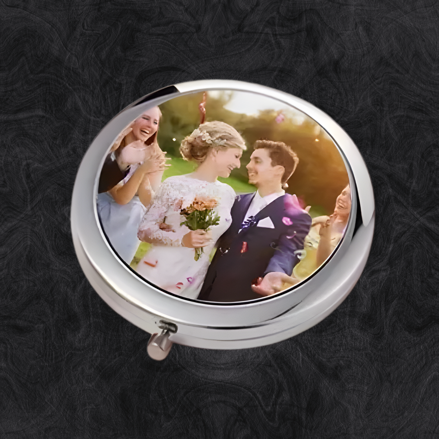 Custom Round Compact Mirror