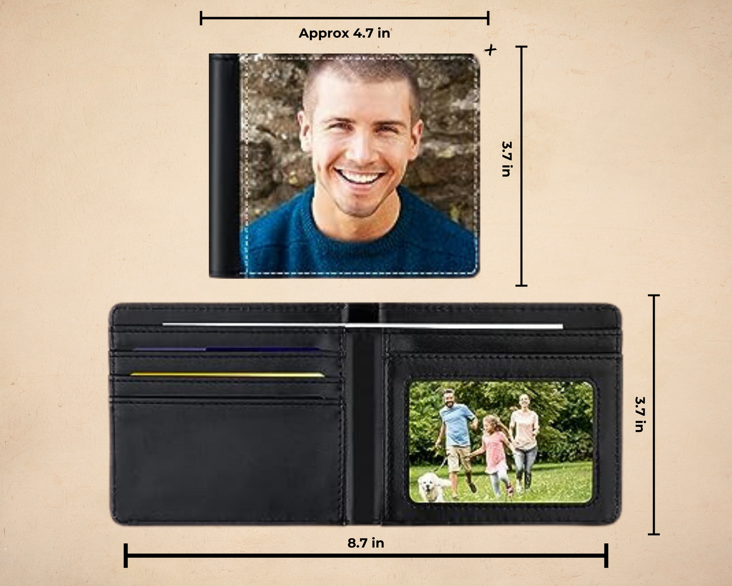 Personalized Custom Photo Wallet