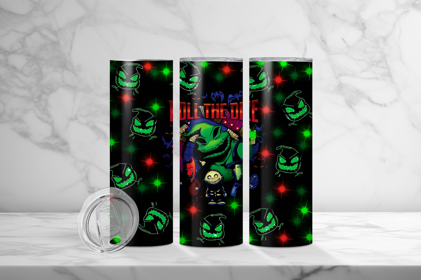 Oogie Boogie & Barrel Tumbler