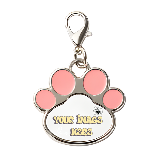 Custom Paw Dog Tag