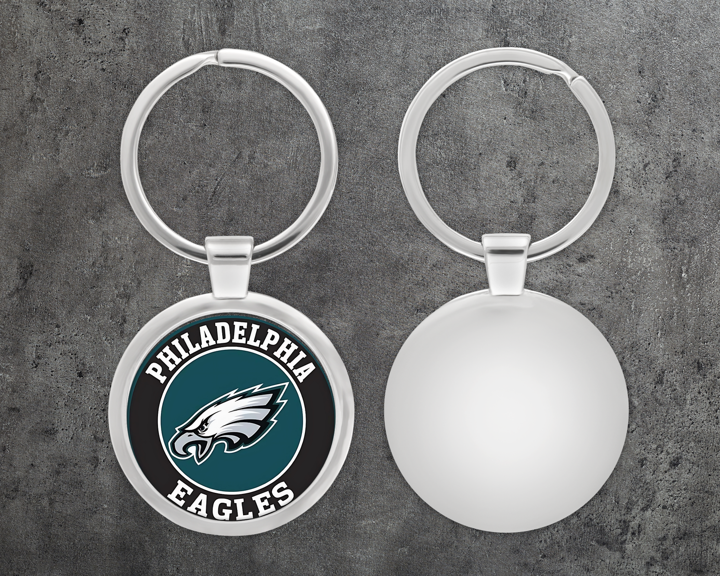 Custom Metal Photo Keychain