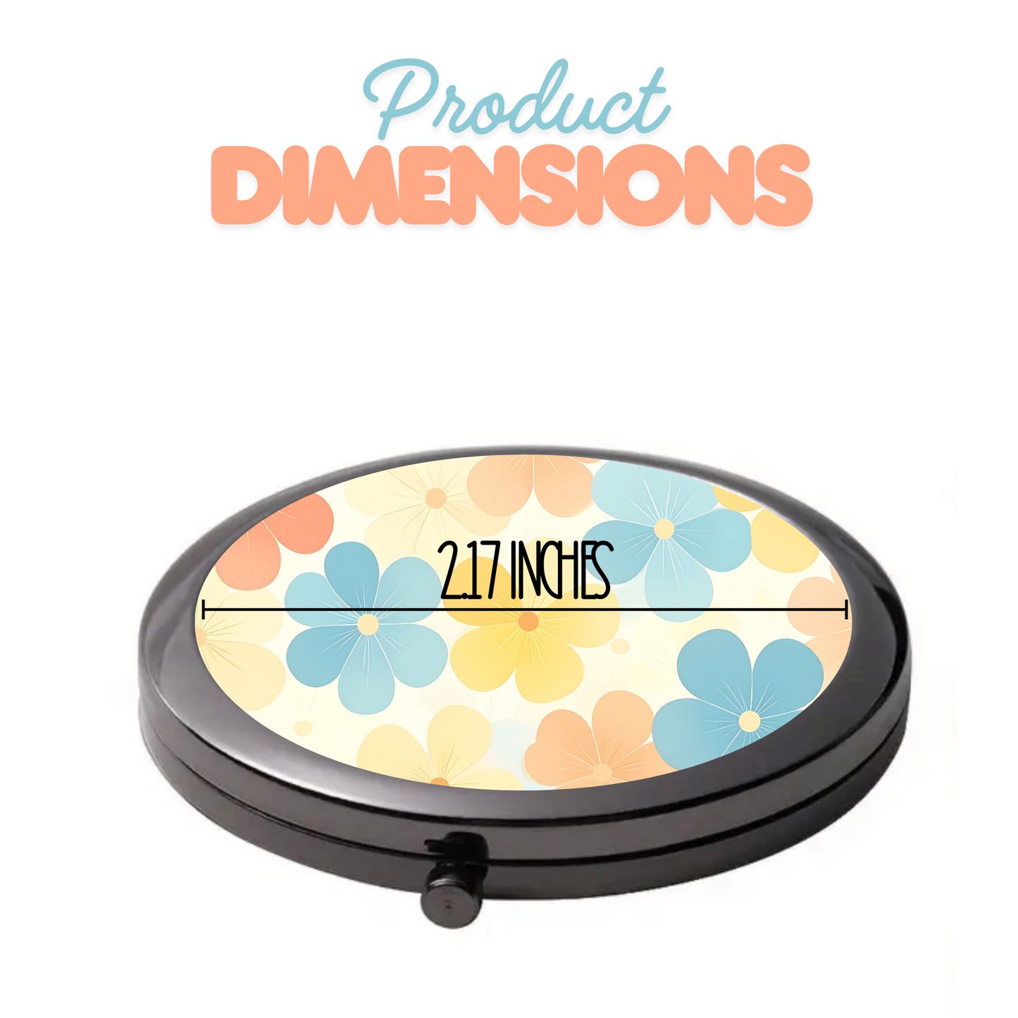 Custom Round Compact Mirror
