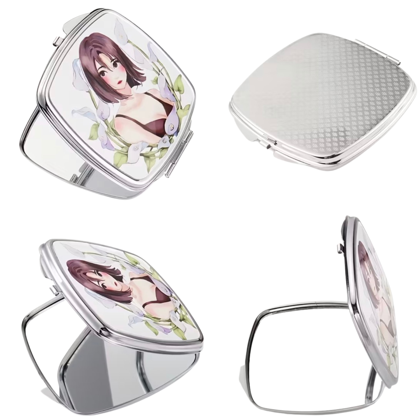 Custom Squircle Compact Mirror