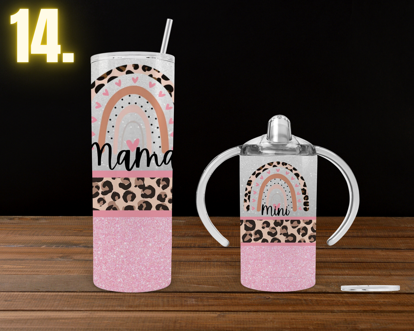 Mommy and Mini Matching Tumbler/Sippy Cup Collection