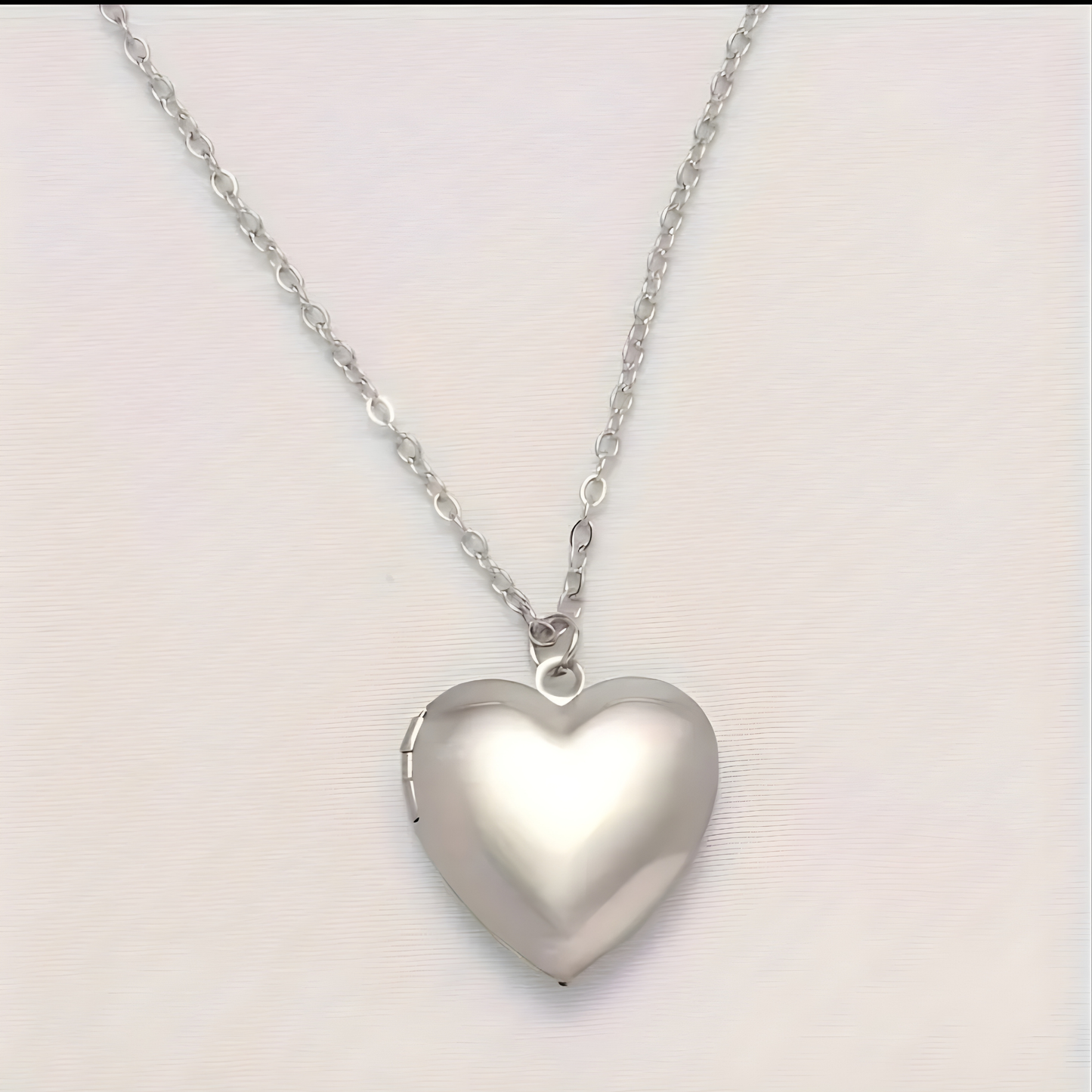 Custom Heart Locket Necklace