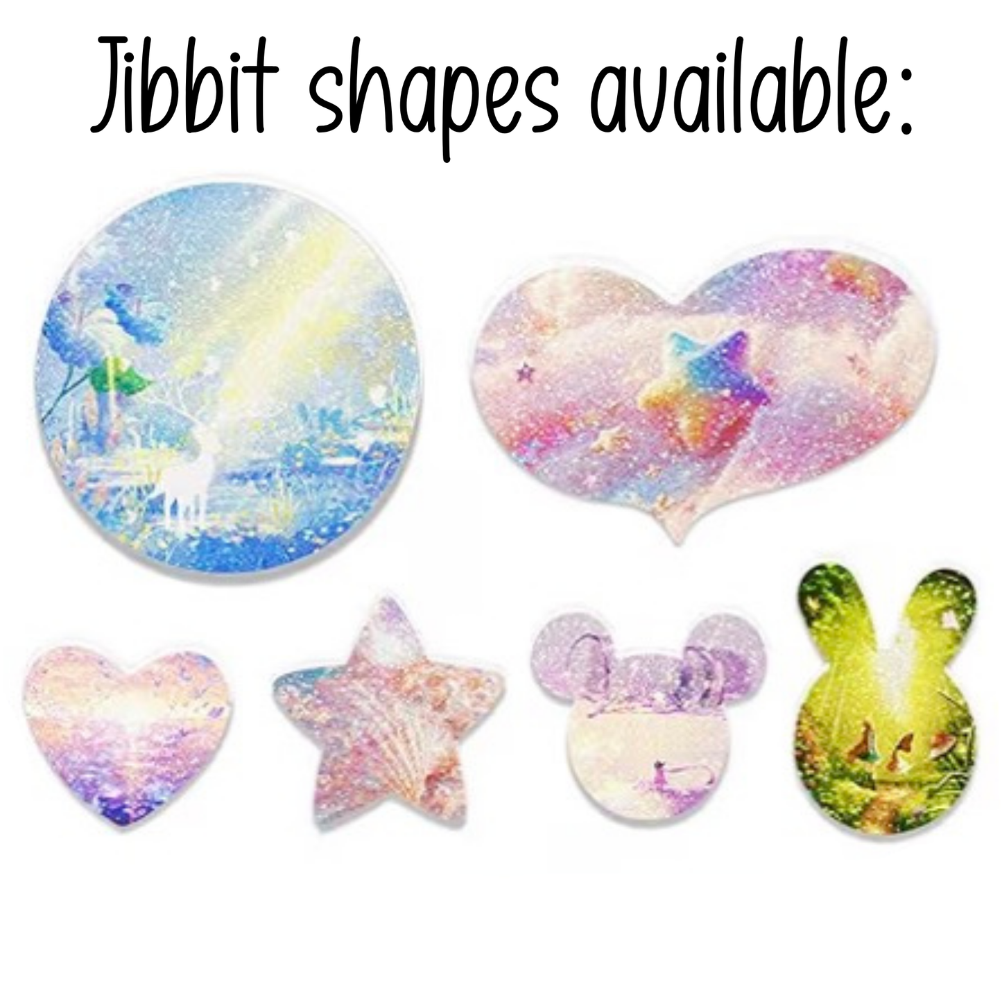 Custom Jibbitz Charms – Multiple Fun Shapes