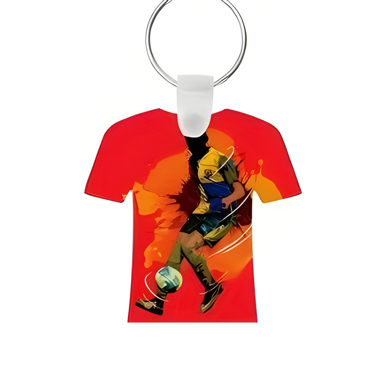 Custom MDF Jersey Keychain