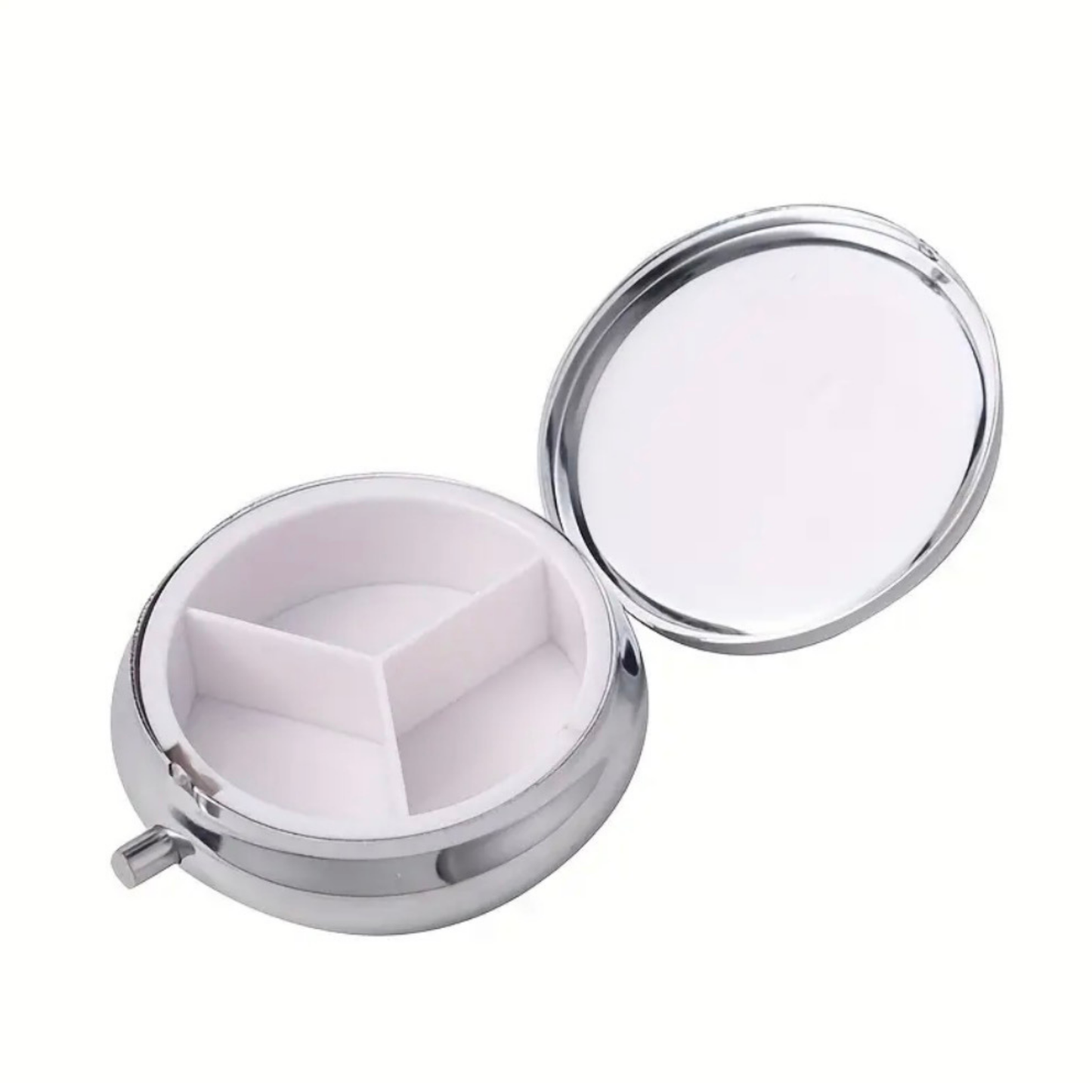 Custom Round Metal Pill Box