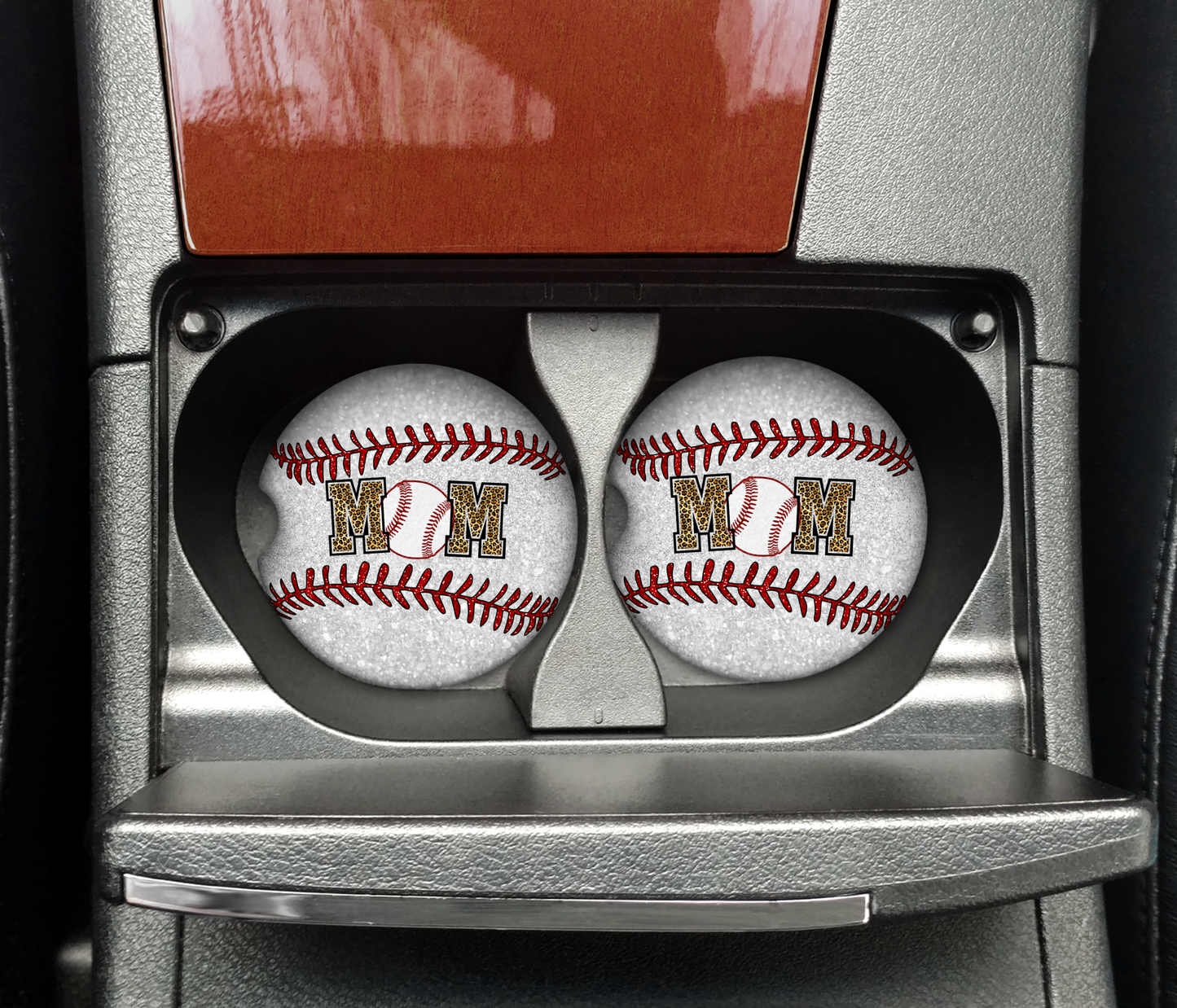 Baseball Mom Car Coasters