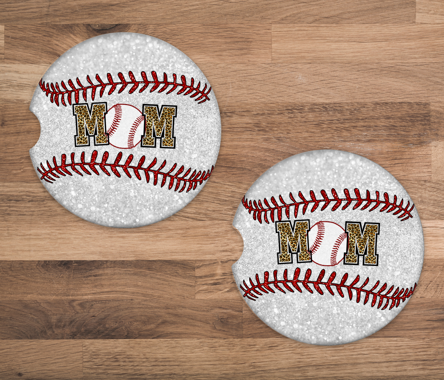 Baseball Mom Car Coasters