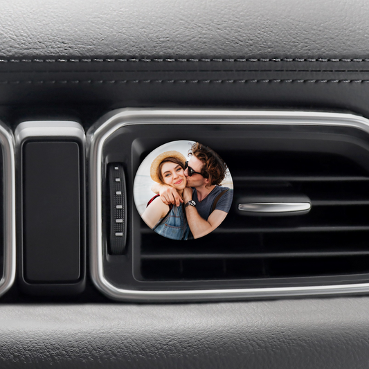 Custom Round Air Vent Clip Air Freshner
