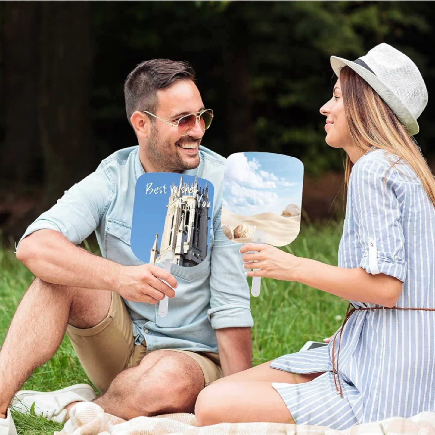 Custom Church Fan – Personalized Hand Fan