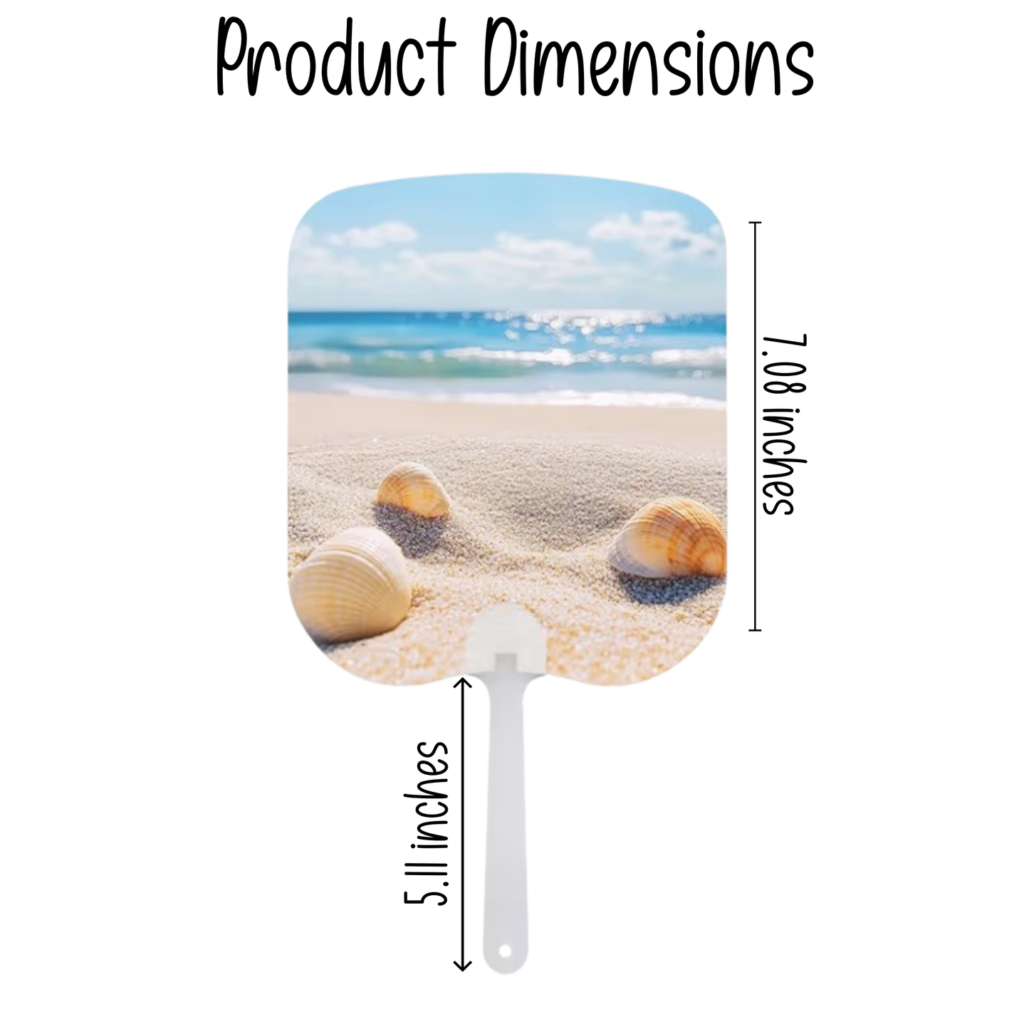 Custom Church Fan – Personalized Hand Fan