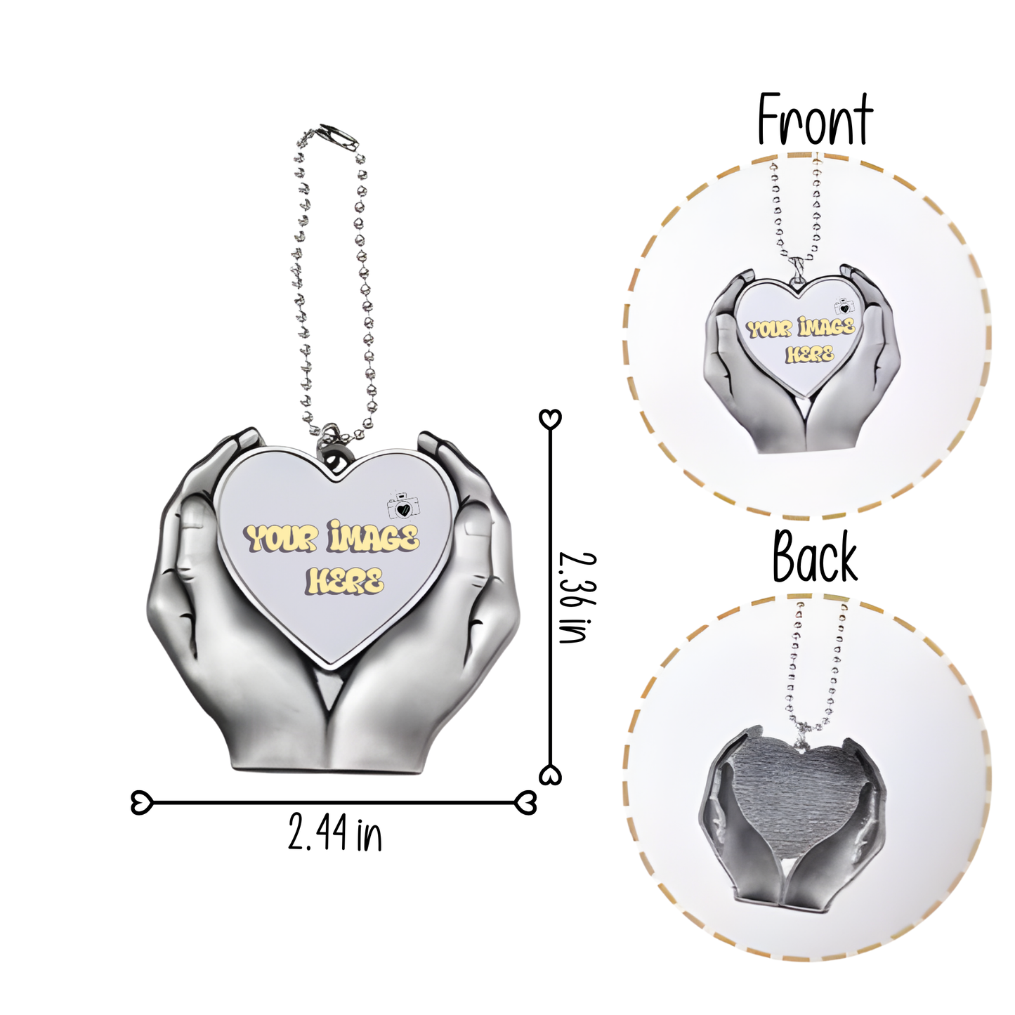 Custom Heart Pendant