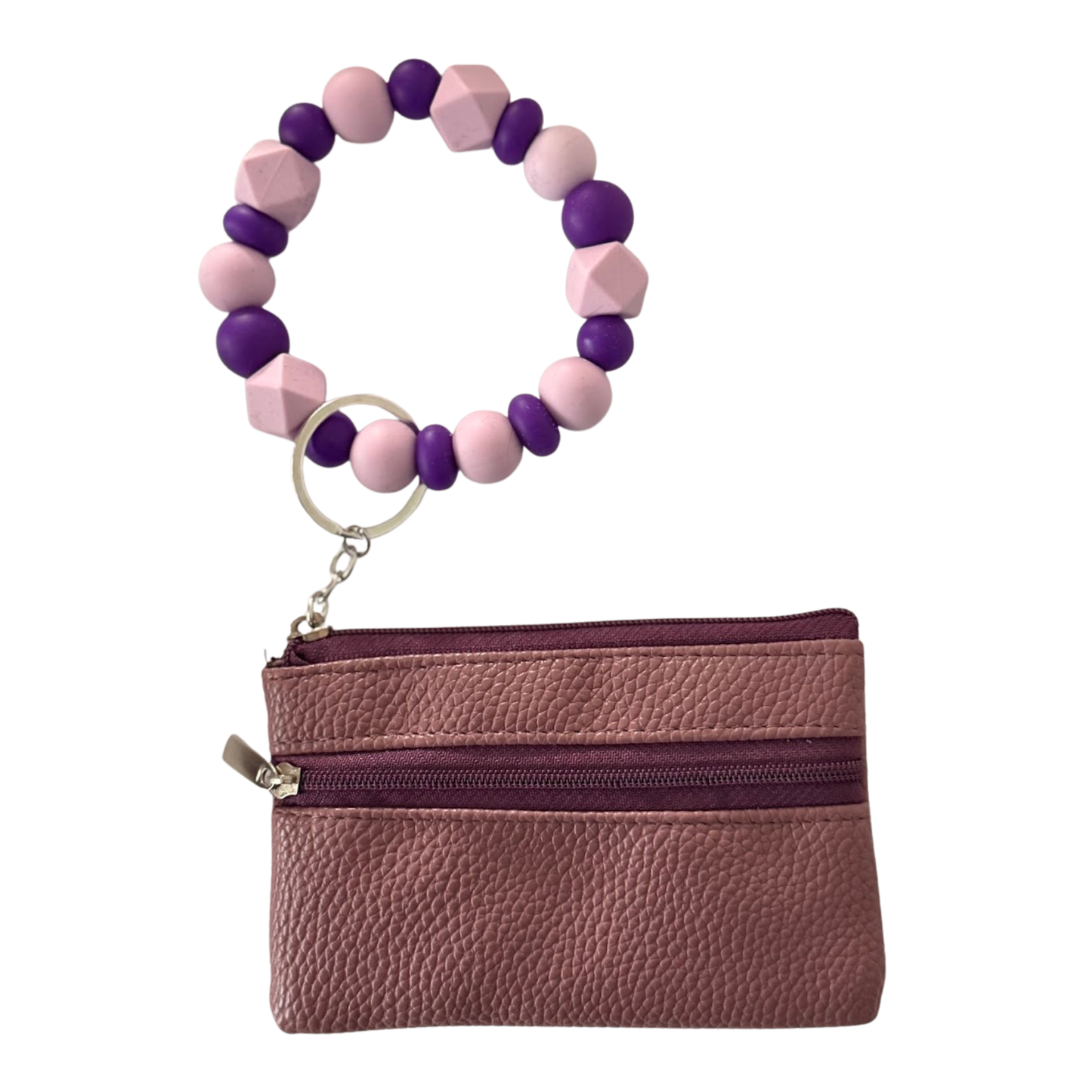 Wristlet Coin Purse Keychain