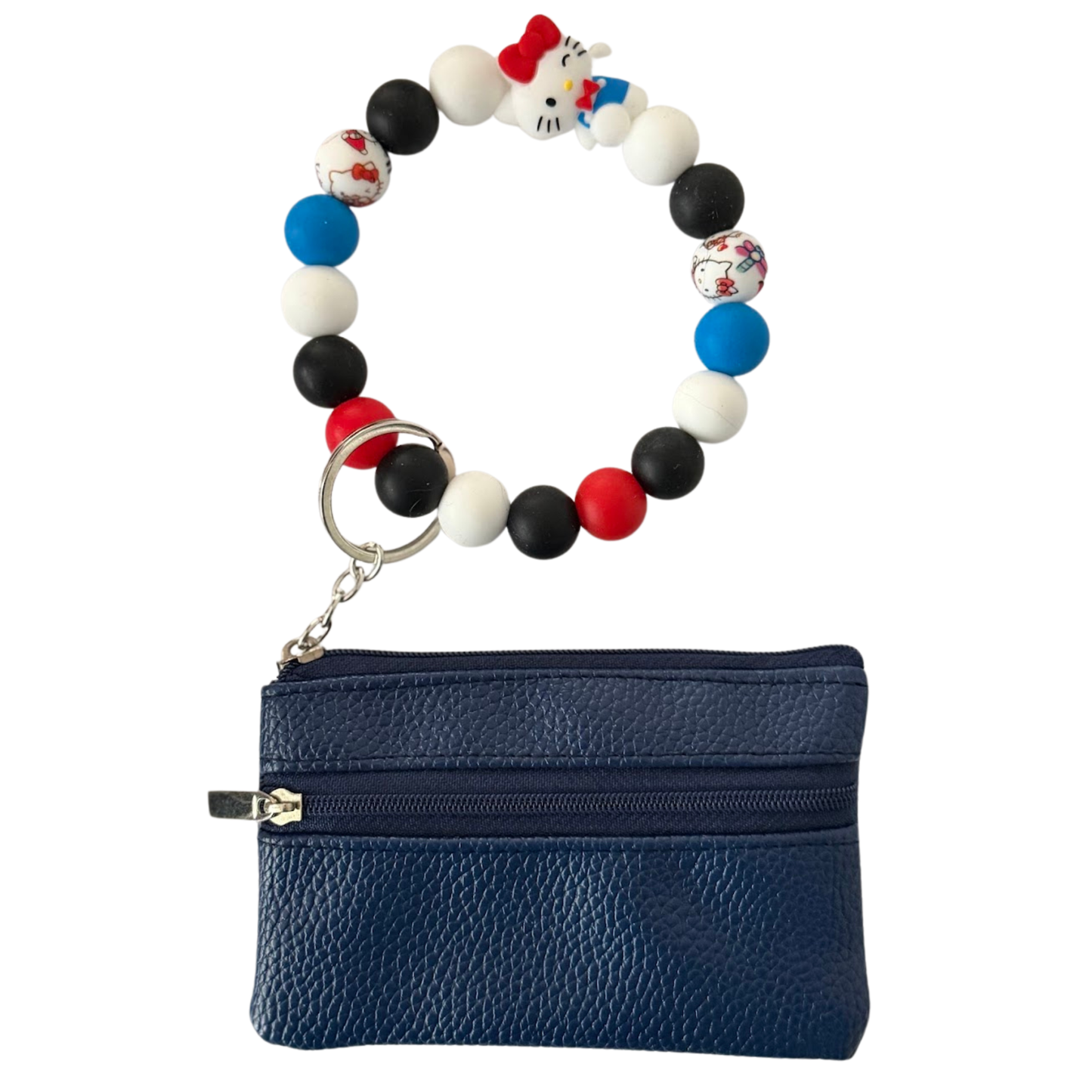 Wristlet Coin Purse Keychain