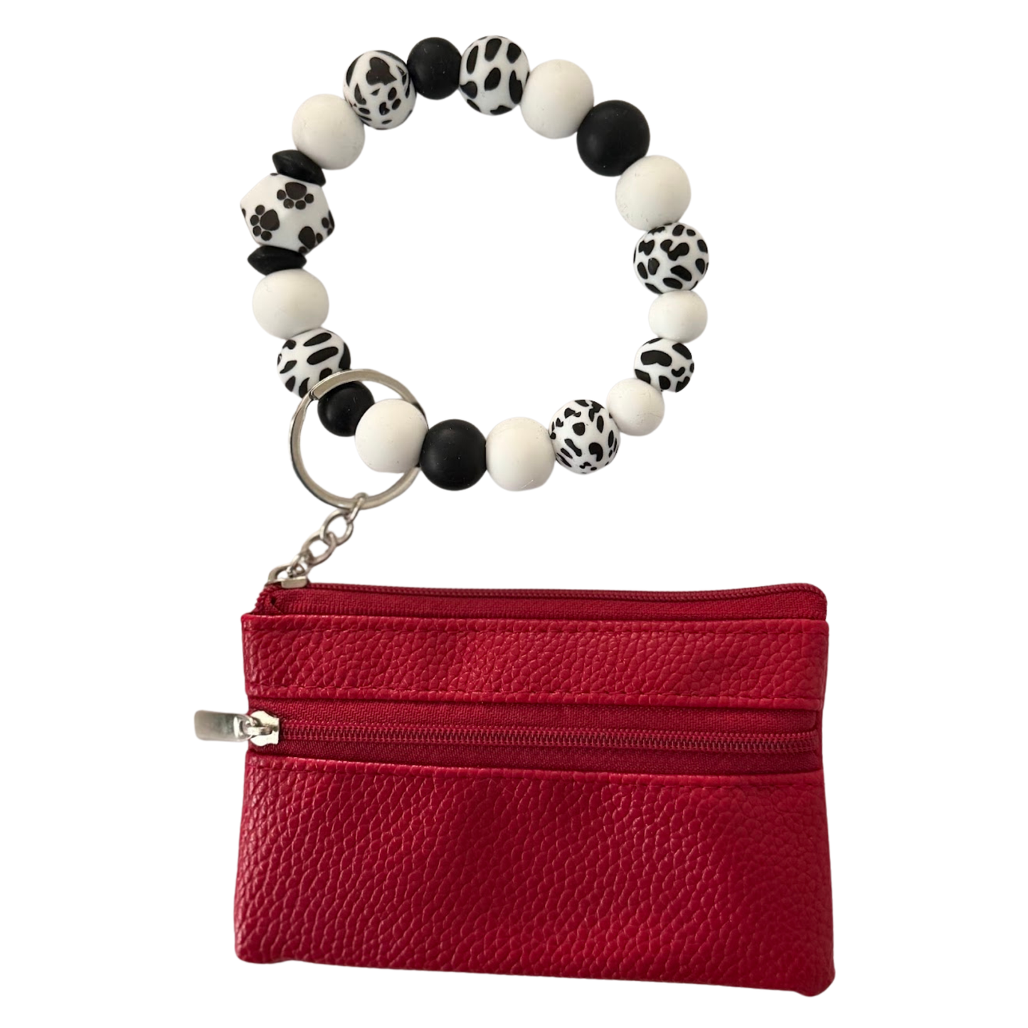 Wristlet Coin Purse Keychain