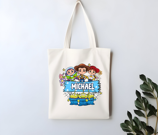 Custom Toy Story Trick or Treat Tote