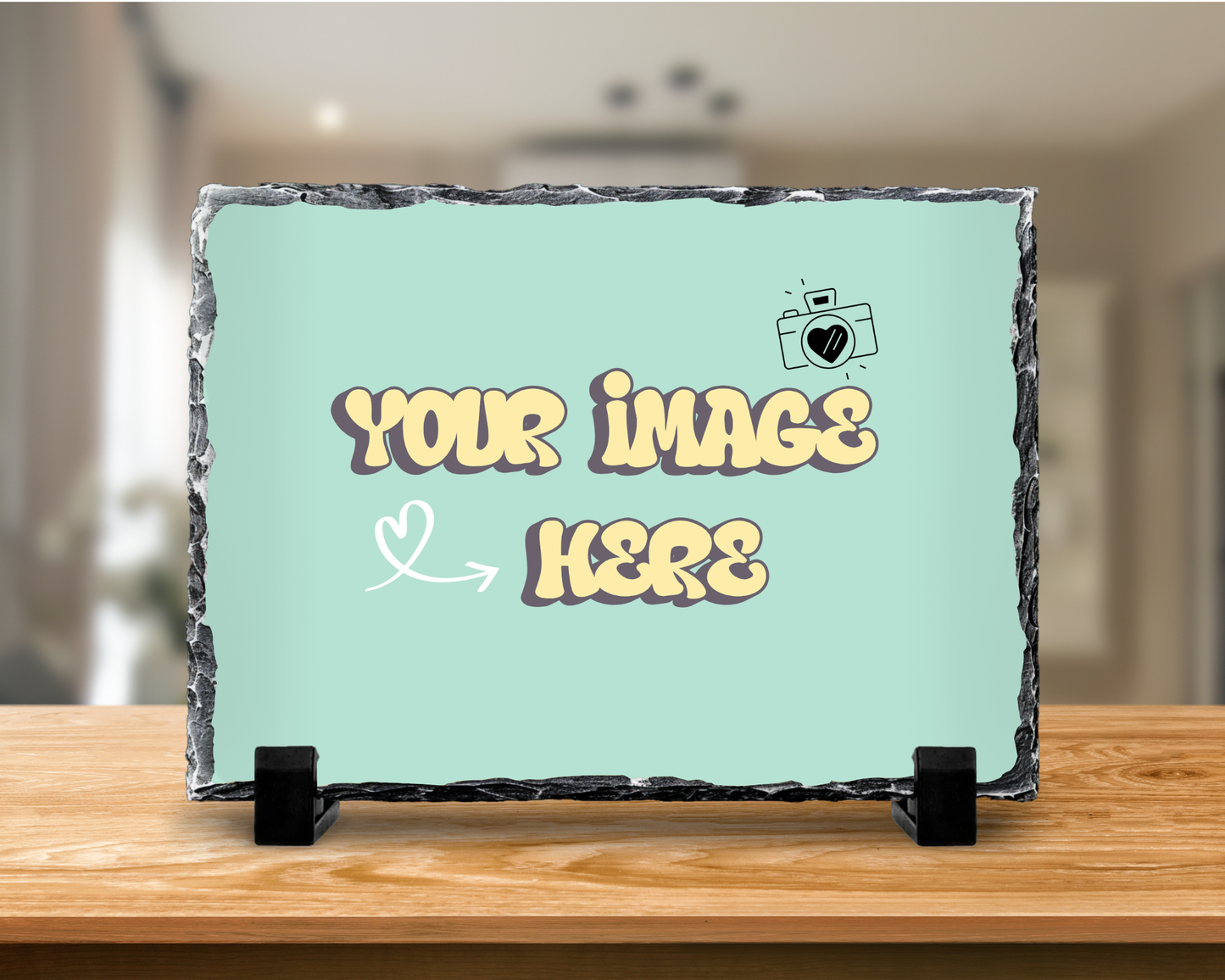 Custom Photo Slate - Rectangle