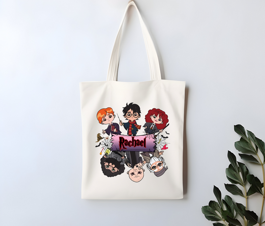 Custom Harry Potter Trick or Treat Bag Tote