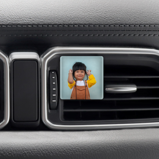 Custom Square Air Vent Clip / Air Freshener