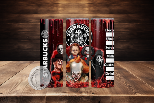 Starbucks Villain Blood Drip Tumbler