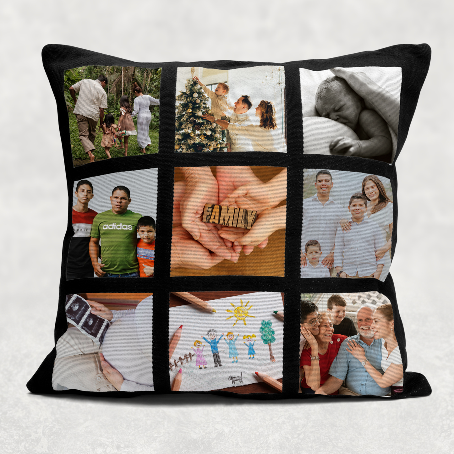 Custom 16-Inch Photo Pillow